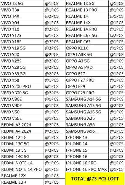 3D ROSE DIAMOND CASE LOTT PRICE (50*73=3650/-)