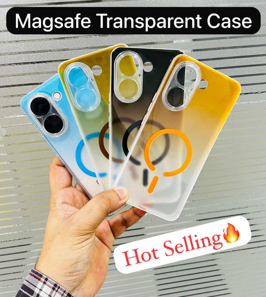 MAGSAFE TRANSPARENT CASE 110 PCS LOTT PRICE 50rs*110pc=5500/-